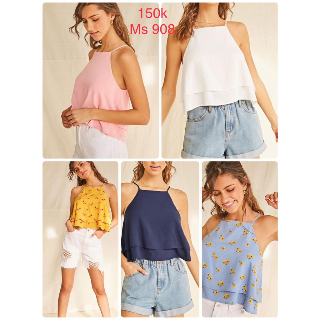 Áo yếm 2 lớp