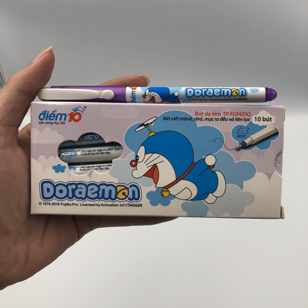 Bút Dạ Kim Doraemon Thiên Long TP-FL04 DO (Mực Tím)