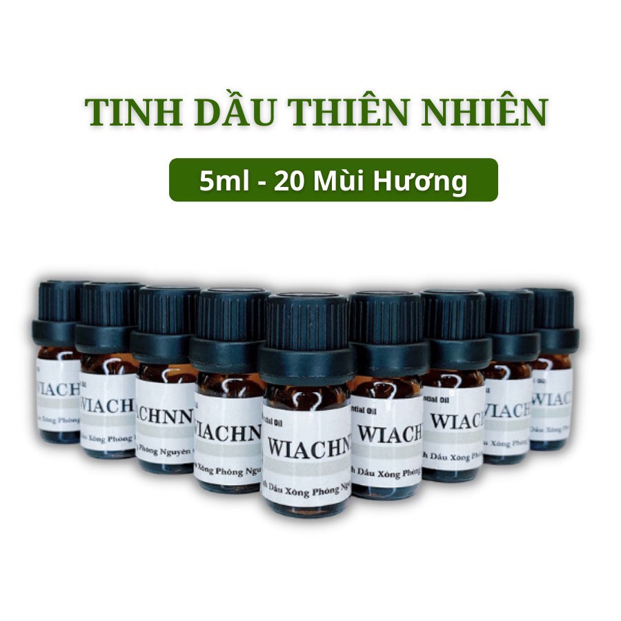 Tinh dầu thiên nhiên thơm phòng ngủ TACHI STORE để phòng tiện ích giúp khử mùi không khí thư giãn thơm phòng 5ml X5