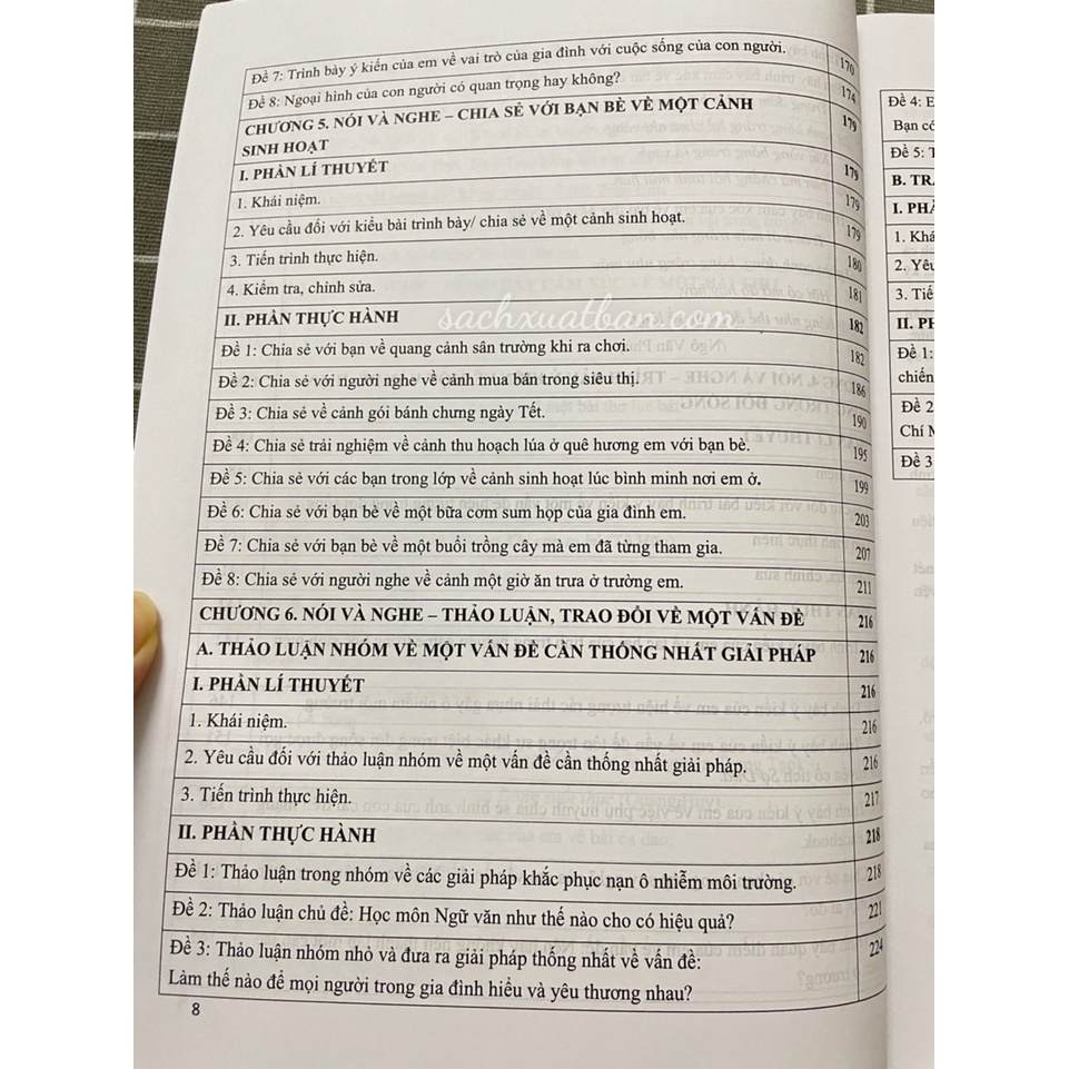 Sách Hướng dẫn thực hành Nói và Nghe trong môn Ngữ văn 6 (Theo chương trình GDPT mới)