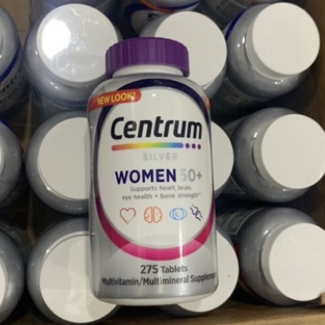 Viên uống Vitamin tổng hợp Centrum cho phụ nữ trên 50 tuổI