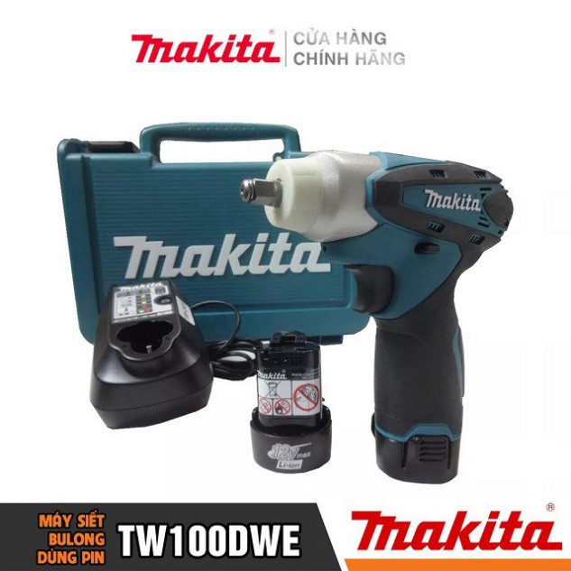 [Chính Hãng] Máy Siết Bu Lông Dùng Pin Makita TW100DWE (10.8V-1.3AH)