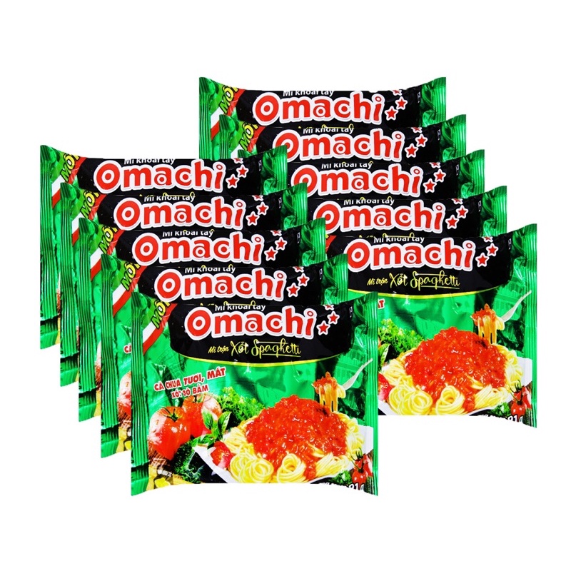 Mì omachi Spaghetti cà chua tươi xốt bò bằm 91g | BigBuy360 - bigbuy360.vn