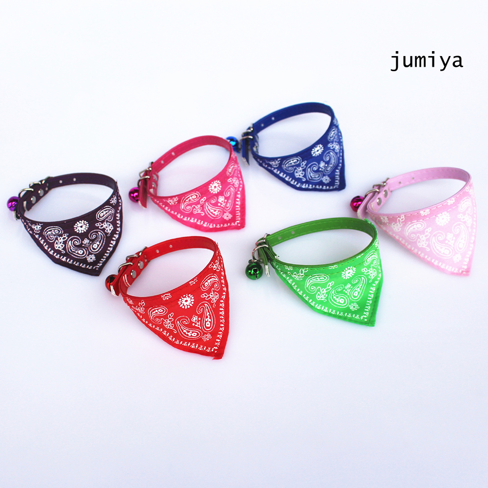 Vòng Cổ Giả Da Hình Tam Giác Cho Thú Cưng