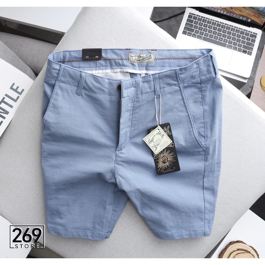 Quần short linen nam thể thao mẫu mới 2021 [Hình Thật 100%] | BigBuy360 - bigbuy360.vn