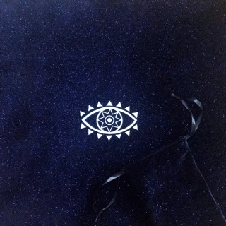 Khăn trải bài tarot, thảm trải bài tarot Third Eyes (tặng kèm túi dây rút)