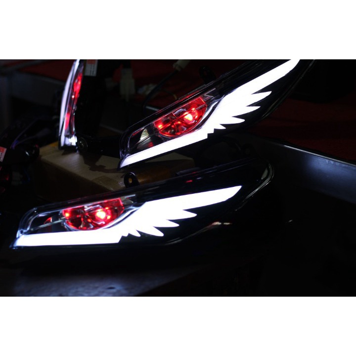 1 Cặp Demi Mẫu Cánh Chim Led Audi Exciter 135