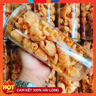 Da Heo Cháy Tỏi Ớt siêu giòn 160g/hủ lon pet loại ngon