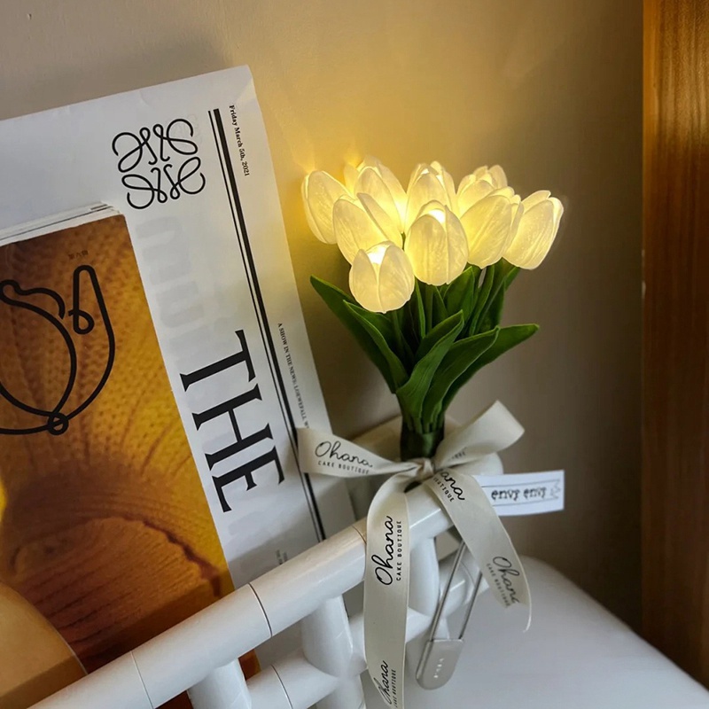 Đèn LED Hình Hoa Tulip Lãng Mạn