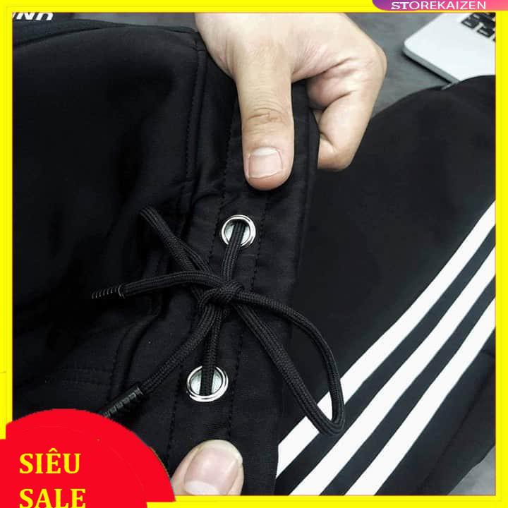 Quần Thể Thao Sọc l Quần Thể Thao Nỉ 3 Sọc Cho Cả Nam và Nữ Từ (40-82kg) Form Chuẩn, Chất Dày Đẹp | BigBuy360 - bigbuy360.vn