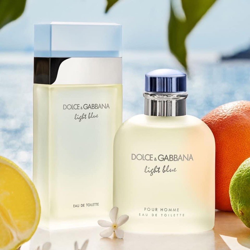[NƯỚC HOA] Dolce&Gabbana - Light Blue For Home - For Men. Một mùi hương nhẹ nhàng của biển.