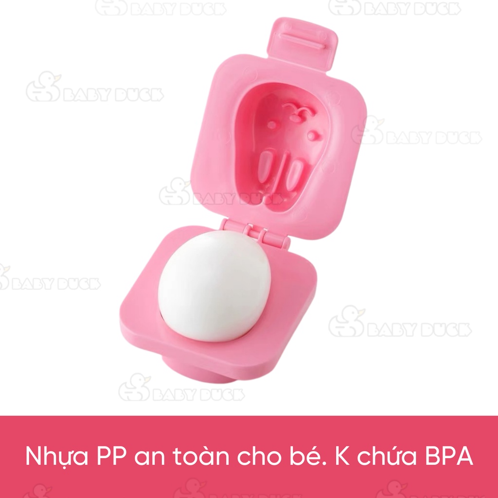 Khuôn cơm bento cho bé có thể làm đậu hũ non, khuôn làm cơm khiểu nhật cho bé, khuôn cơm nắm