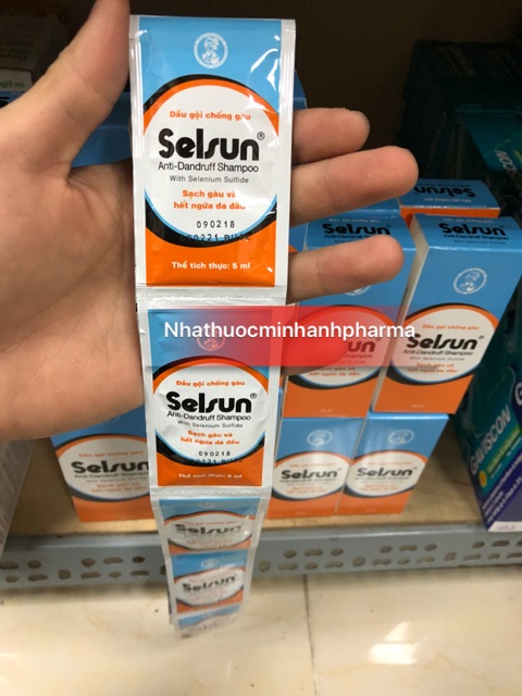 Dầu Gội Chống Gàu Selsun 50ml & 100ml ( sạch gầu và hết ngứa da đầu ) | BigBuy360 - bigbuy360.vn