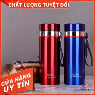 Bình giữ nhiệt inox 304, 1000ml có nắp lọc trà