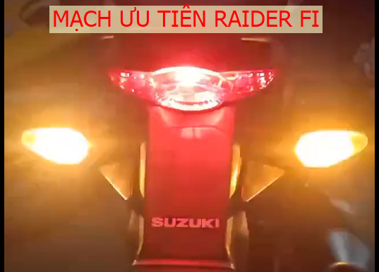 Mạch ƯU TIÊN cho Raider- Mạch ha hazard cho Raider BH 6 tháng