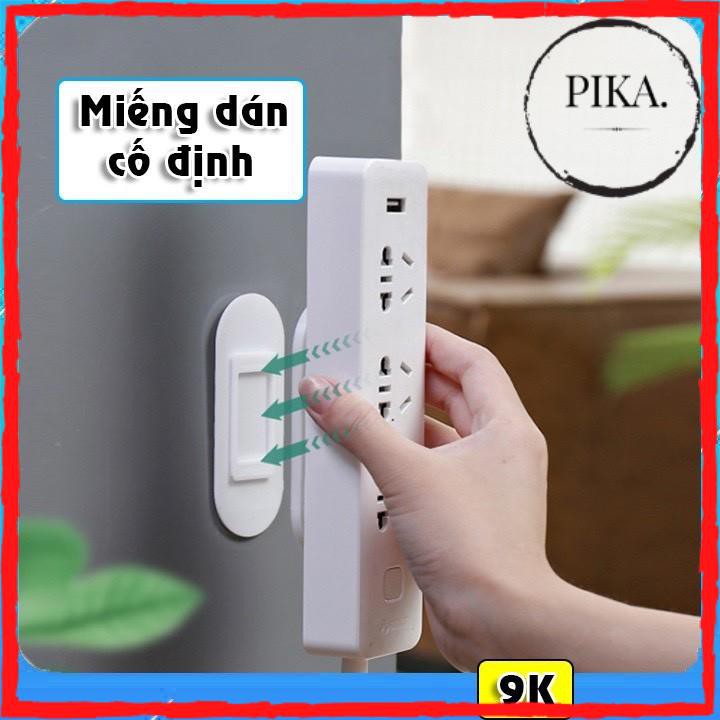 Miếng Dán Cố Định Ổ Cắm Điện, Bộ Phát Wifi Treo Tường Độc Đáo