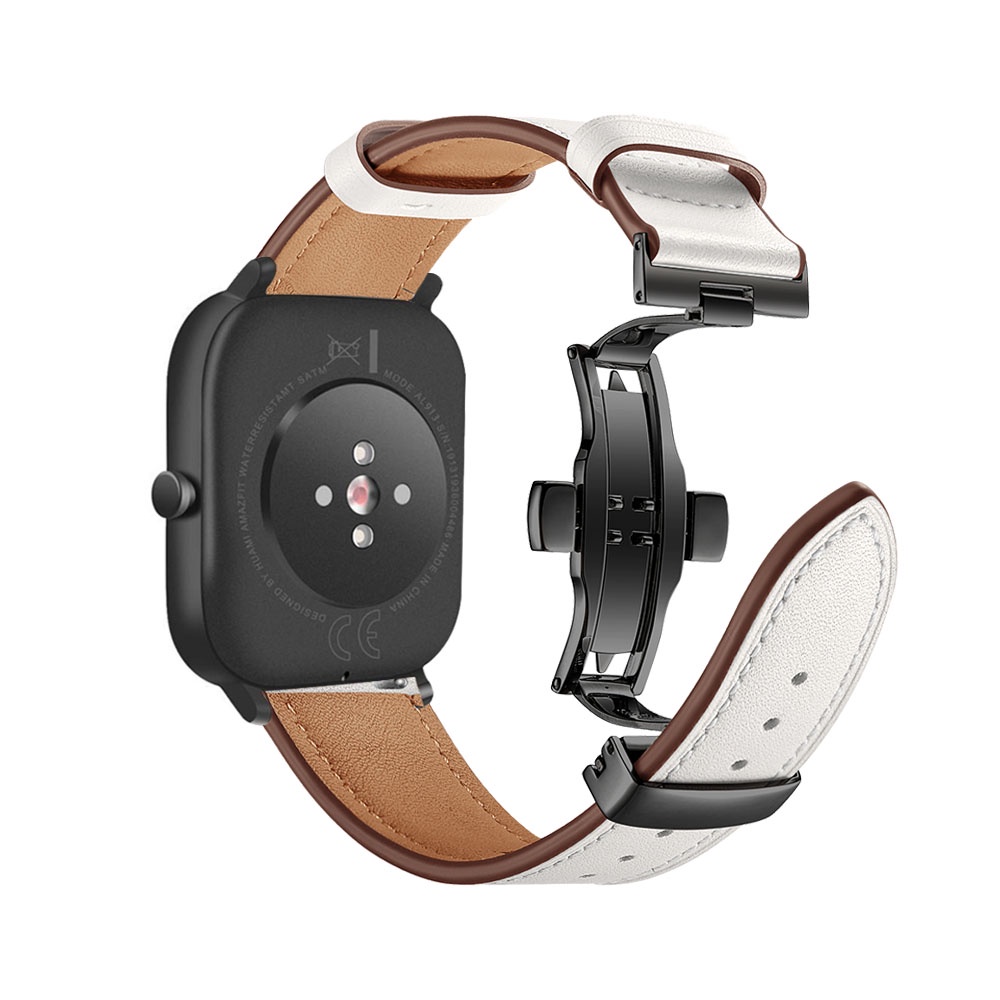 Dây Đeo Vải Da Thay Thế Cho Đồng Hồ Thông Minh Xiaomi Huami Amazfit Bip U Pro GTS 3 Bip S Lite GTS 2 Mini GTR 42mm