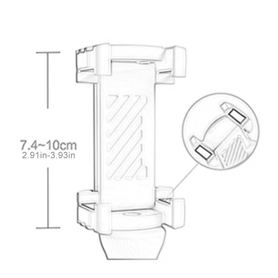 Giá Đỡ Điện Thoại Bằng Silicon Hình Sâu Bướm Có Giác Hút Đa Năng Sáng Tạo Ht32