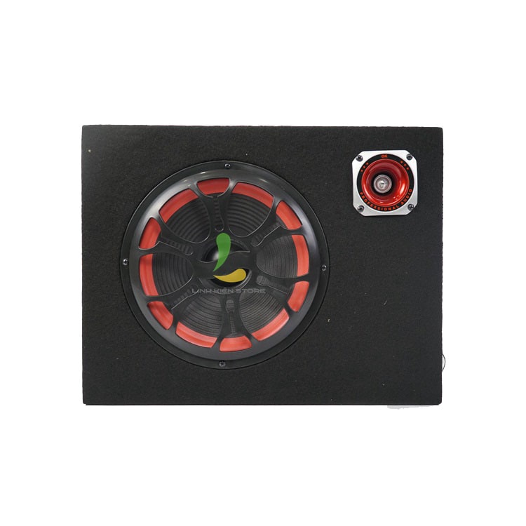 Loa Crown 8 vuông Bluetooth - Loa nghe nhạc chất liệu nhựa bọc nỉ sang trọng, công suất mạnh mẽ