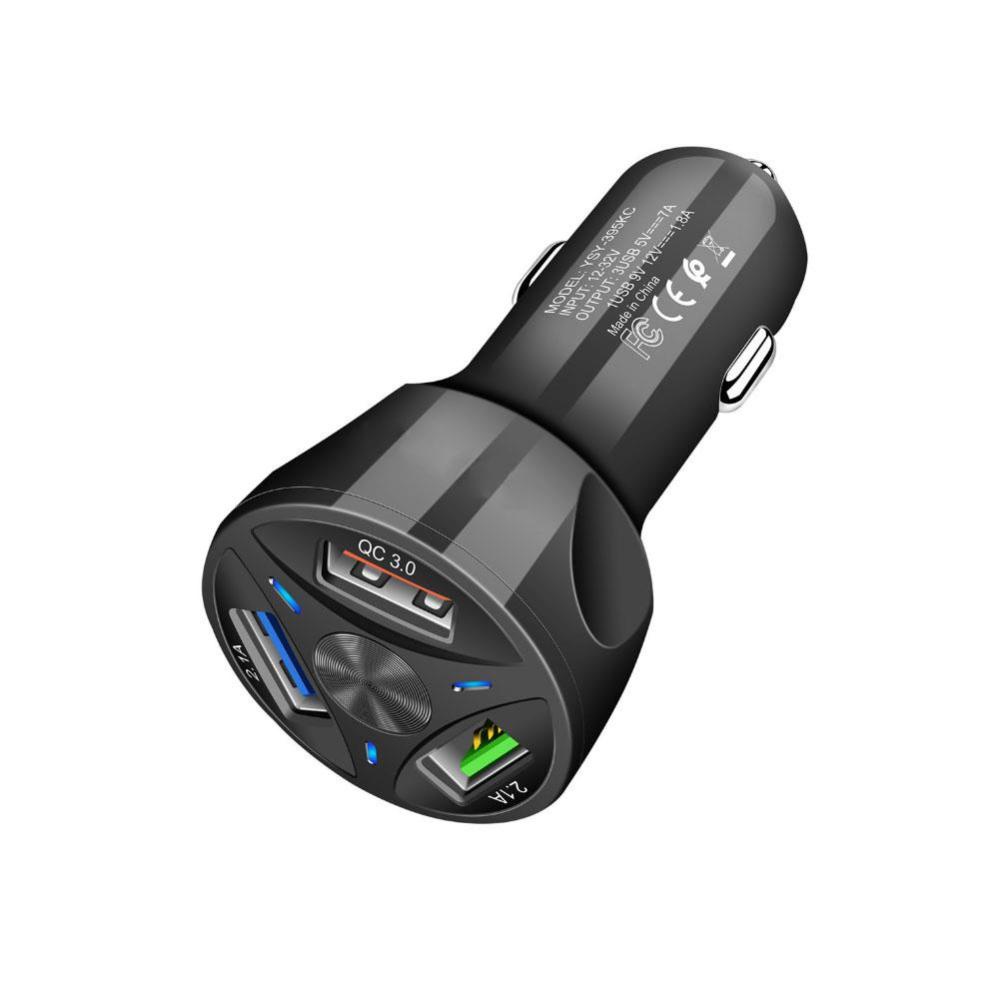 Cốc Sạc Nhanh 3A 3 Cổng USB QC 3.0 A2Y1 Cho iPhone Samsung Xiaomi