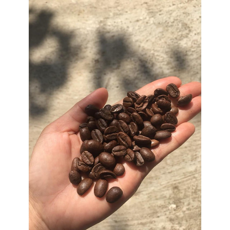 Cà phê hạt rang mộc Robusta (S18)_túi 1 kg (Mua nhiều giảm giá)