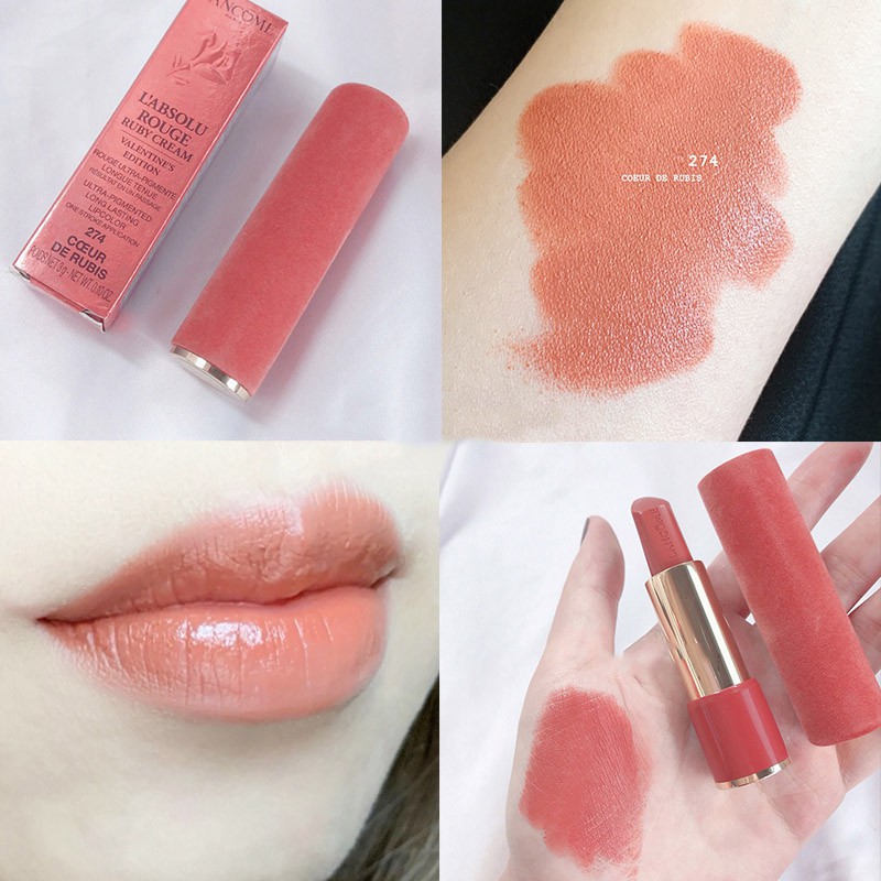 Son Lancome L’Absolu Rouge lì Cao Cấp . SANG TRỌNG QUÝ PHẢI.