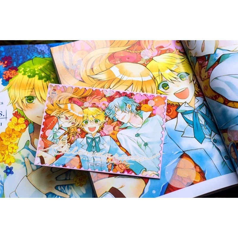 Sổ tay Artbook Pandora hearts Nhật