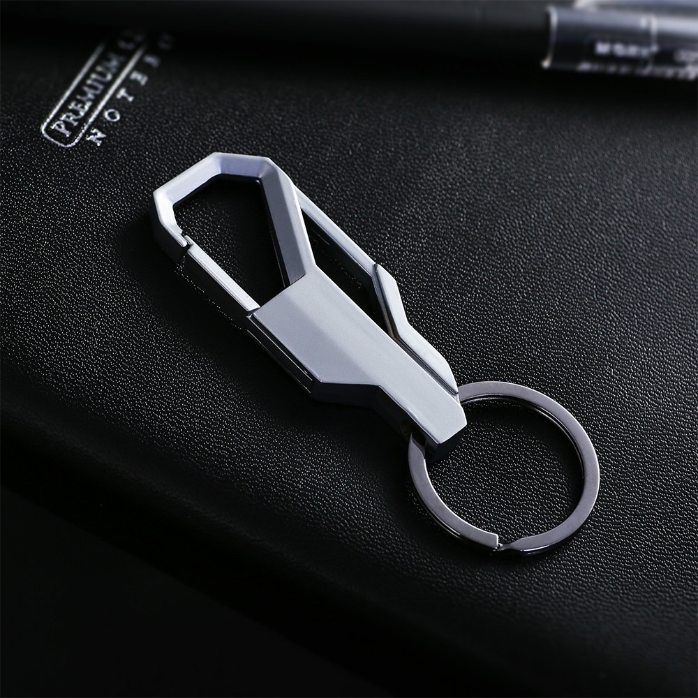 1 mảnh Móc Khóa Hợp Kim Hình Xe Hơi 3D Mới Móc khóa xe vòng thép Hợp kim mạ tĩnh điện mẫu bền đẹp phong cách chắc chắn.