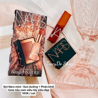 Set tạo khối và son dưỡng minisize nars