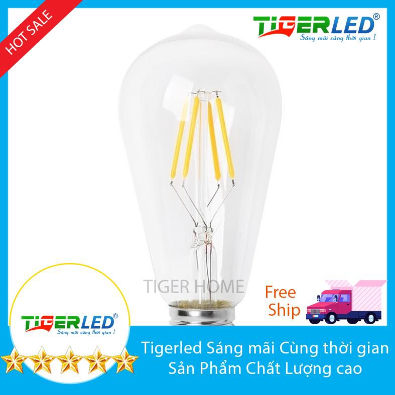 Bóng LED Edison T64 4W