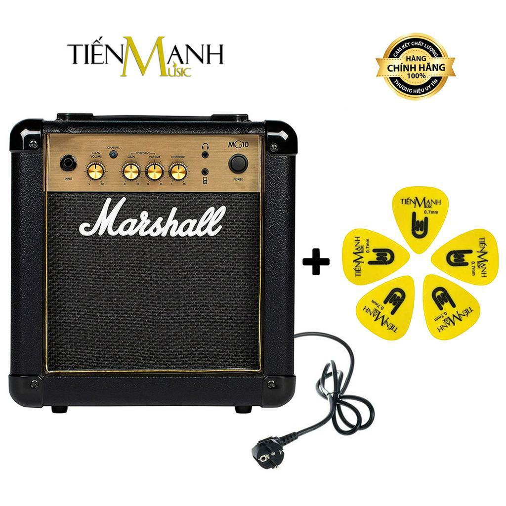 Ampli Marshall MG10 Gold Amply Đàn Guitar Điện Combo Amplifier MG10G Tặng 5 Móng Gẩy