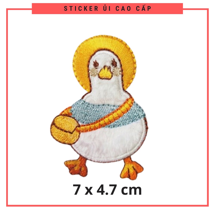 Sticker ủi áo cao cấp CÓ SẴN KEO ỦI, sticker dán quần áo dùng làm miếng vá quần áo rách, trang trí quần áo