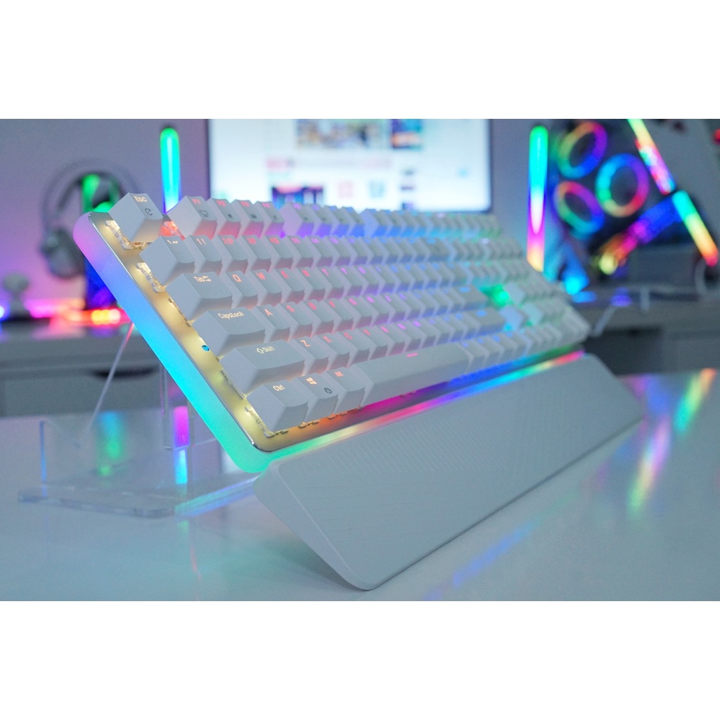 BÀN PHÍM CƠ GAMING ROYAL KLUDGE RK918 PRO PHIÊN BẢN 2021 LED RGB KÈM KÊ TAY
