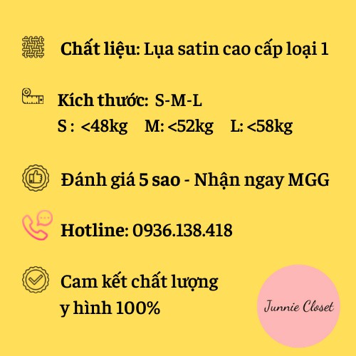 Bộ ngủ lụa cộc tay trơn mặc ở nhà, đồ ngủ lụa cao cấp