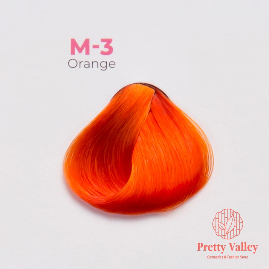 Thuốc nhuộm tóc màu cam đỏ MOLOKAI, thuốc nhuộm tóc chứa collagen tảo biển siêu dưỡng - Pretty Valley Store