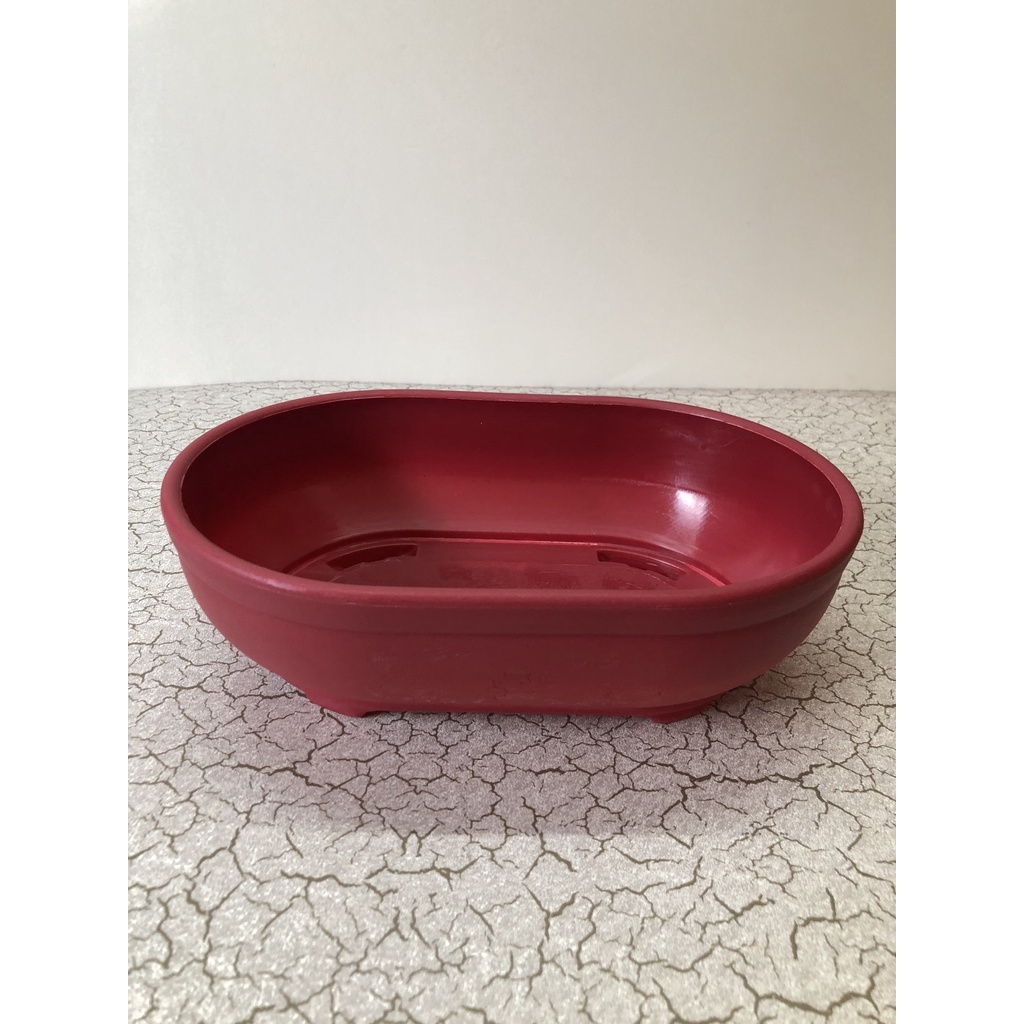 Chậu Oval Bonsai 25x17x8cm - #825#