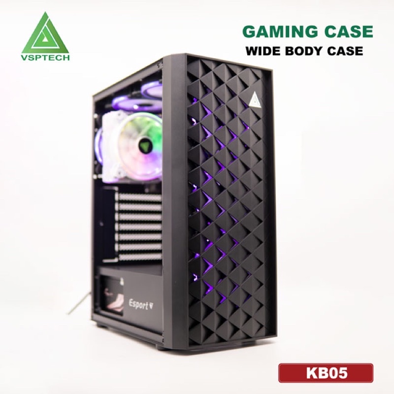 Vỏ Case Máy Tính VSP Esport Gaming KB05 -