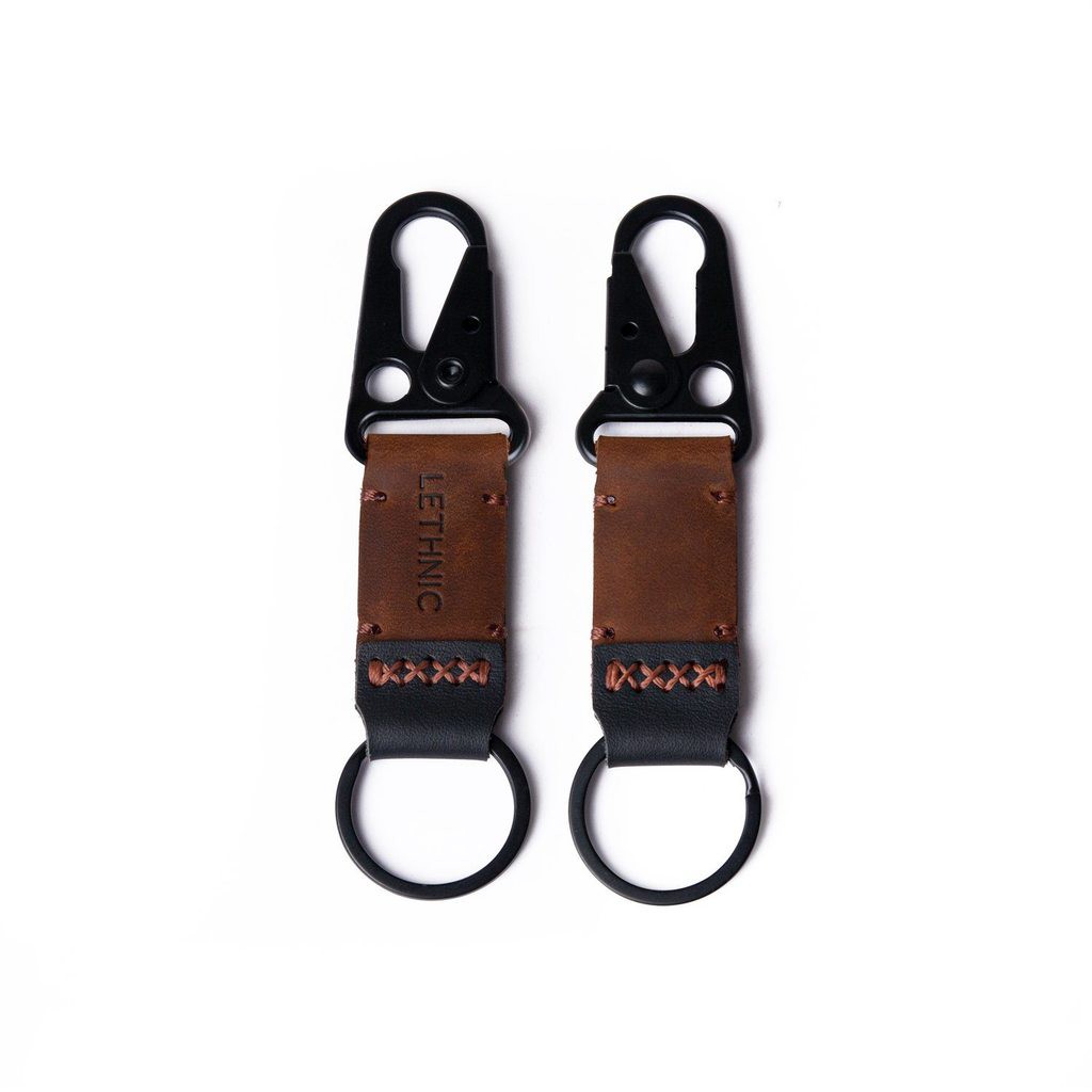 Móc khoá da handmade cá tính (1 chiếc)
