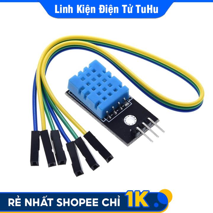Module Cảm Biến Đo Nhiệt Độ Và Độ Ẩm DHT11