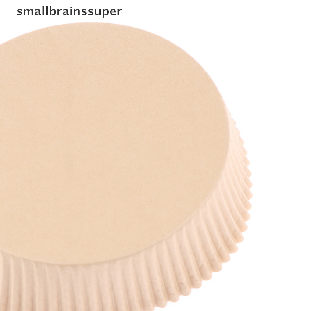 Smallbrainssuper 50x Air Fryer Disposable Paper Liner Mat Non-stick for Baking Roasting Oil-proof SBS