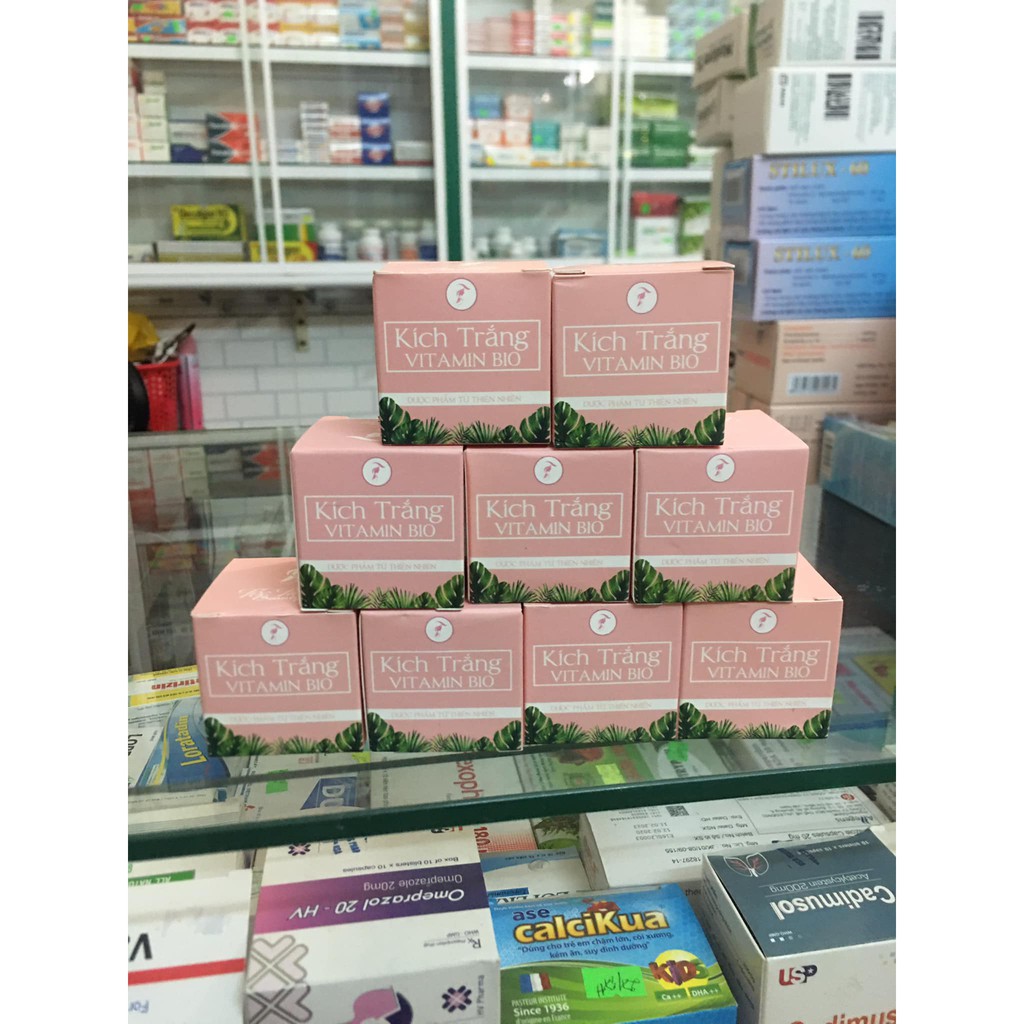 KÍCH TRẮNG VITAMIN BIO - DƯỠNG DA TRẮNG SÁNG CHÍNH HÃNG