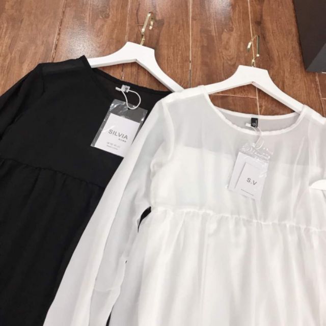 [TẶNG MÃ GIẢM GIÁ 20K ] VÁY BABYDOLL TẦNG XÒE TAY DÀI CỰC XINH CHO TEEN | BigBuy360 - bigbuy360.vn