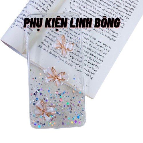 [ Đẹp- RẺ] Ốp điện thoại nhũ, đính bướm siêu xinh cho 6/7/8/6plus/12promax/ 11promax/xr/xsmax/11pro