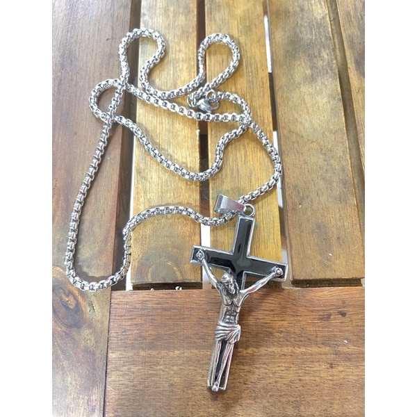 Dây chuyền inox thánh giá - Đồ đồng gia phát
