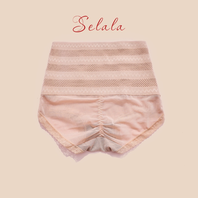 Quần Gen Bụng Selala Cao Su Non Co Giãn Đa Chiều Thoáng Khí Đáy Lót Cotton Kháng Khuẩn QG11