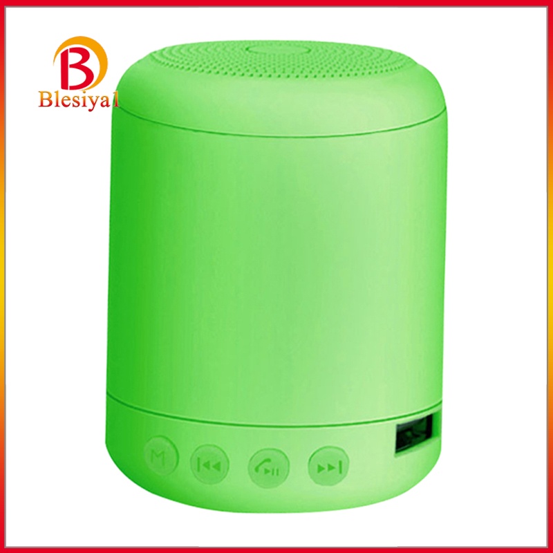 [BLESIYA1]Mini Wireless Bluetooth Speaker Portable IPX5 Waterproof for Bathroom Pink