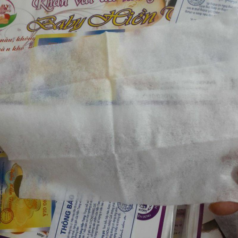 B9 - Khăn Khô Đa Năng BABY HIỀN TRANG (200g khoảng trên dưới 180 tờ)