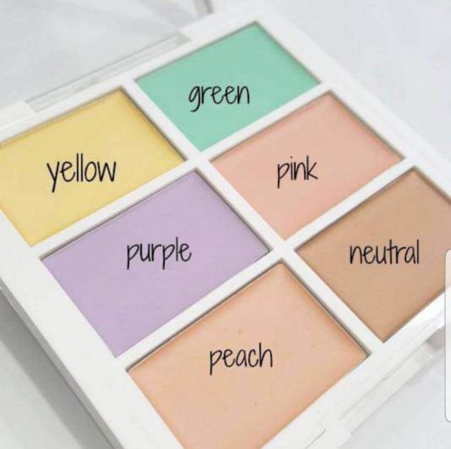 [ Ảnh Thật ] Bảng Che Khuyết Điểm 6 Ô NYX Color Correcting Concealer