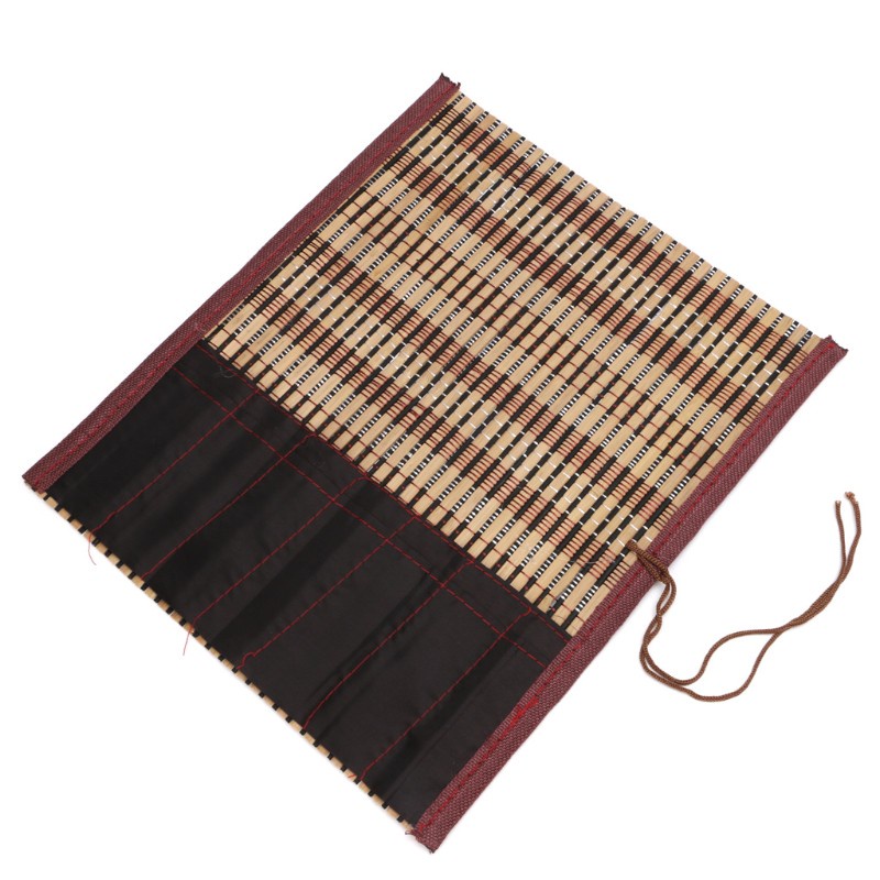 Túi mành tre cuộn đựng bút lông thư pháp cọ vẽ tranh