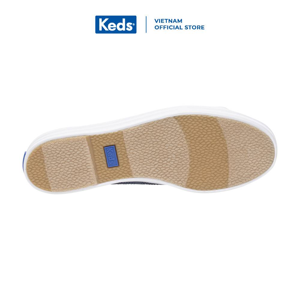 Giày Keds Nữ - Triple Kick Striped Mesh Indigo - KD058055